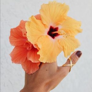 14k Gold Infinity Sky Ring